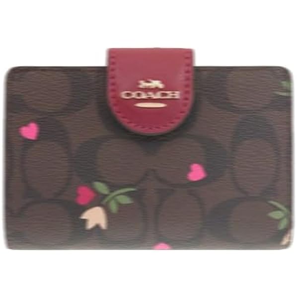 Amazon | [コーチ] 財布(二つ折り財布) FC7653 C7653 ブラウンマルチ